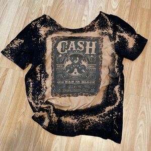 Johnny cash short sleeve tshirt dress